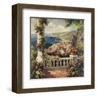 View From The Terrace-Peter Bell-Framed Art Print