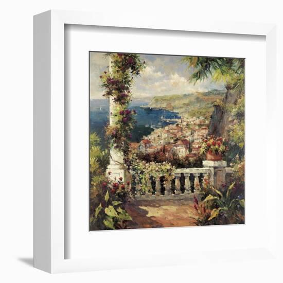 View From The Terrace-Peter Bell-Framed Art Print