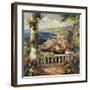 View From The Terrace-Peter Bell-Framed Art Print