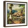 View From The Terrace-Peter Bell-Framed Art Print