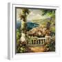 View From The Terrace-Peter Bell-Framed Art Print