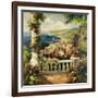 View From The Terrace-Peter Bell-Framed Art Print