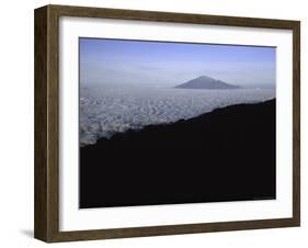 View from the Top, Kiliimanjaro-Michael Brown-Framed Photographic Print