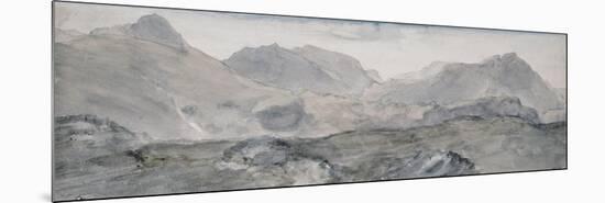 View from the Top of Honister Crag-John Constable-Mounted Giclee Print