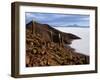 View from the Top of Isla De Pescado across the Salar De Uyuni, the Largest Salt Flat in the World-John Warburton-lee-Framed Photographic Print