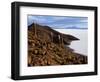 View from the Top of Isla De Pescado across the Salar De Uyuni, the Largest Salt Flat in the World-John Warburton-lee-Framed Photographic Print