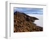 View from the Top of Isla De Pescado across the Salar De Uyuni, the Largest Salt Flat in the World-John Warburton-lee-Framed Photographic Print