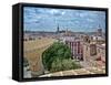 View from the Top of Metropol Parasol Structure, Seville, Spain-Felipe Rodriguez-Framed Stretched Canvas