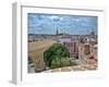 View from the Top of Metropol Parasol Structure, Seville, Spain-Felipe Rodriguez-Framed Photographic Print