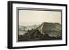 View from the Top of Monte Gauro or Barbaro into its Crater-Pietro Fabris-Framed Giclee Print