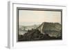 View from the Top of Monte Gauro or Barbaro into its Crater-Pietro Fabris-Framed Giclee Print