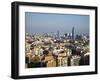 View From the Top of the Sagrada Familia, Barcelona, Catalonia, Spain, Europe-Mark Mawson-Framed Photographic Print