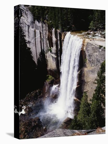 View from the Top of Vernal Falls-Gerald French-Stretched Canvas