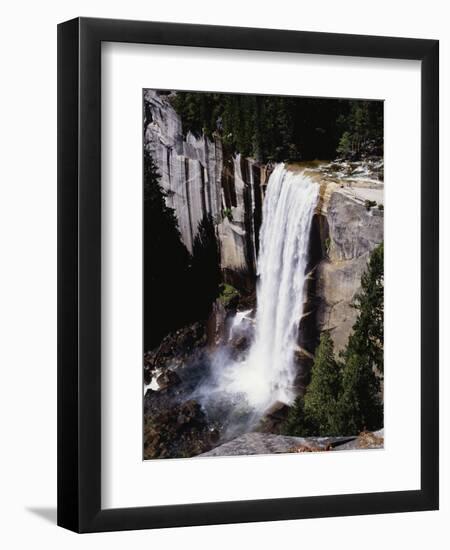 View from the Top of Vernal Falls-Gerald French-Framed Photographic Print