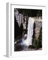 View from the Top of Vernal Falls-Gerald French-Framed Photographic Print