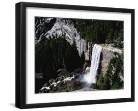 View from the Top of Vernal Falls-Gerald French-Framed Photographic Print