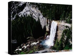 View from the Top of Vernal Falls-Gerald French-Stretched Canvas