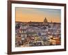 View from the Top of Vittoriano, Rome, Lazio, Italy, Europe-Francesco Iacobelli-Framed Photographic Print