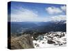 View from the Top of Whistler Mountain, Whistler, British Columbia, Canada, North America-Martin Child-Stretched Canvas