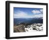 View from the Top of Whistler Mountain, Whistler, British Columbia, Canada, North America-Martin Child-Framed Photographic Print