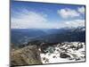 View from the Top of Whistler Mountain, Whistler, British Columbia, Canada, North America-Martin Child-Mounted Photographic Print