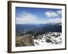 View from the Top of Whistler Mountain, Whistler, British Columbia, Canada, North America-Martin Child-Framed Photographic Print