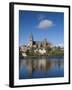 View from the Tormes River, Salamanca, Spain-Walter Bibikow-Framed Premium Photographic Print