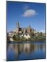 View from the Tormes River, Salamanca, Spain-Walter Bibikow-Mounted Photographic Print