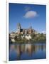 View from the Tormes River, Salamanca, Spain-Walter Bibikow-Framed Photographic Print