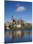 View from the Tormes River, Salamanca, Spain-Walter Bibikow-Mounted Photographic Print