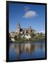 View from the Tormes River, Salamanca, Spain-Walter Bibikow-Framed Photographic Print