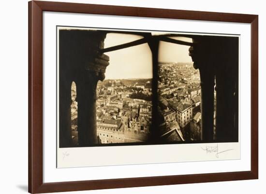 View from the Tower, Italy-Theo Westenberger-Framed Premium Giclee Print
