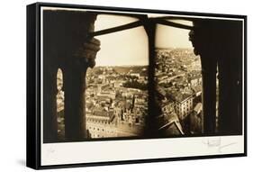 View from the Tower, Italy-Theo Westenberger-Framed Stretched Canvas