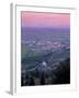 View from the Town at Sunset, Cortona, Tuscany, Italy, Europe-Patrick Dieudonne-Framed Photographic Print