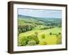 View from The Trundle, Goodwood, South Downs National Park, West Sussex, England, United Kingdom-Jean Brooks-Framed Photographic Print