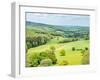 View from The Trundle, Goodwood, South Downs National Park, West Sussex, England, United Kingdom-Jean Brooks-Framed Photographic Print