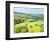 View from The Trundle, Goodwood, South Downs National Park, West Sussex, England, United Kingdom-Jean Brooks-Framed Photographic Print