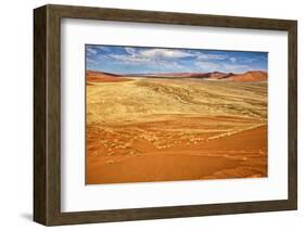 View from the Une 45 near Sossusvlei & Sesriem-photogallet-Framed Photographic Print