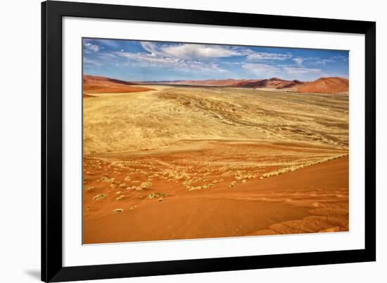 View from the Une 45 near Sossusvlei & Sesriem-photogallet-Framed Photographic Print