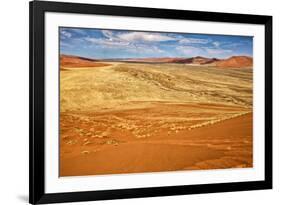 View from the Une 45 near Sossusvlei & Sesriem-photogallet-Framed Photographic Print