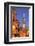 View from the Urban District of North Beach towards Transamerica Pyramid, San Francisco-null-Framed Art Print