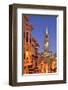 View from the Urban District of North Beach towards Transamerica Pyramid, San Francisco-null-Framed Art Print