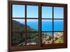 View from the Window at Cinque Terre-Anna Siena-Mounted Giclee Print