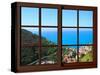 View from the Window at Cinque Terre-Anna Siena-Stretched Canvas