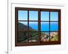 View from the Window at Cinque Terre-Anna Siena-Framed Giclee Print