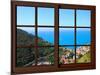 View from the Window at Cinque Terre-Anna Siena-Mounted Giclee Print