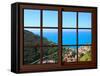 View from the Window at Cinque Terre-Anna Siena-Framed Stretched Canvas