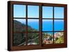 View from the Window at Cinque Terre-Anna Siena-Stretched Canvas