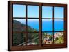 View from the Window at Cinque Terre-Anna Siena-Stretched Canvas