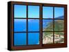View from the Window at Cinque Terre-Anna Siena-Stretched Canvas